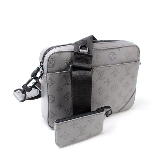 Louis Vuitton Duo Messenger Monogram Shadow Leather