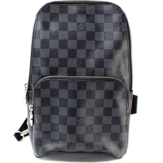 Louis Vuitton Avenue Sling Bag Damier Graphite