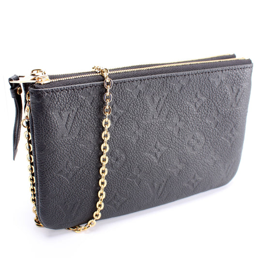 Louis Vuitton Double Zip Pochette Empreinte