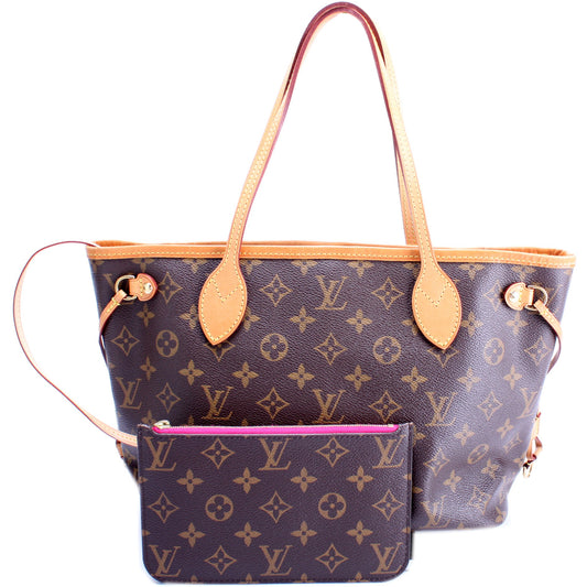 Louis Vuitton Neverfull With Wallet PM Monogram