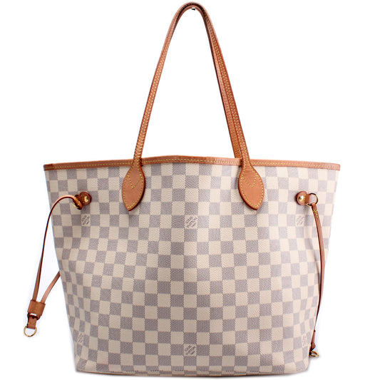 Louis Vuitton Neverfull MM Damier Azur
