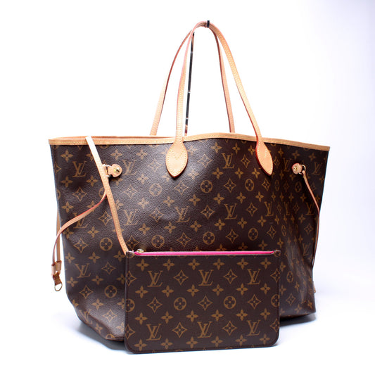 Louis Vuitton Neverfull w/Wallet GM Monogram