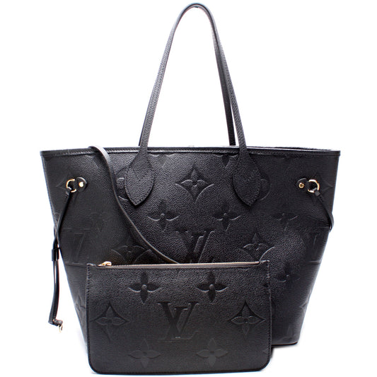 Louis Vuitton Neverfull MM W/ Wallet Empreinte