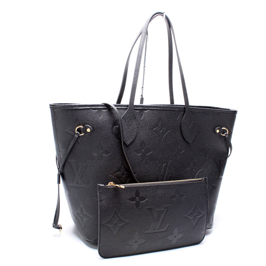 Louis Vuitton Neverfull MM W/ Wallet Empreinte