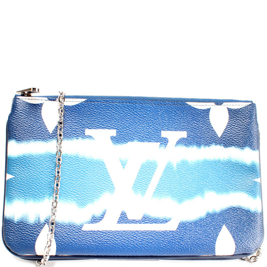 Louis Vuitton Double Zip Pochette Escale Monogram