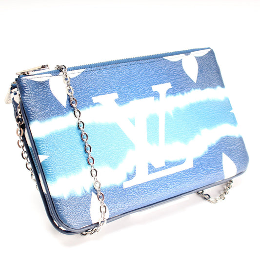 Louis Vuitton Double Zip Pochette Escale Monogram