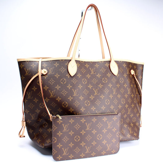 Louis Vuitton Neverfull W/ Wallet GM Monogram