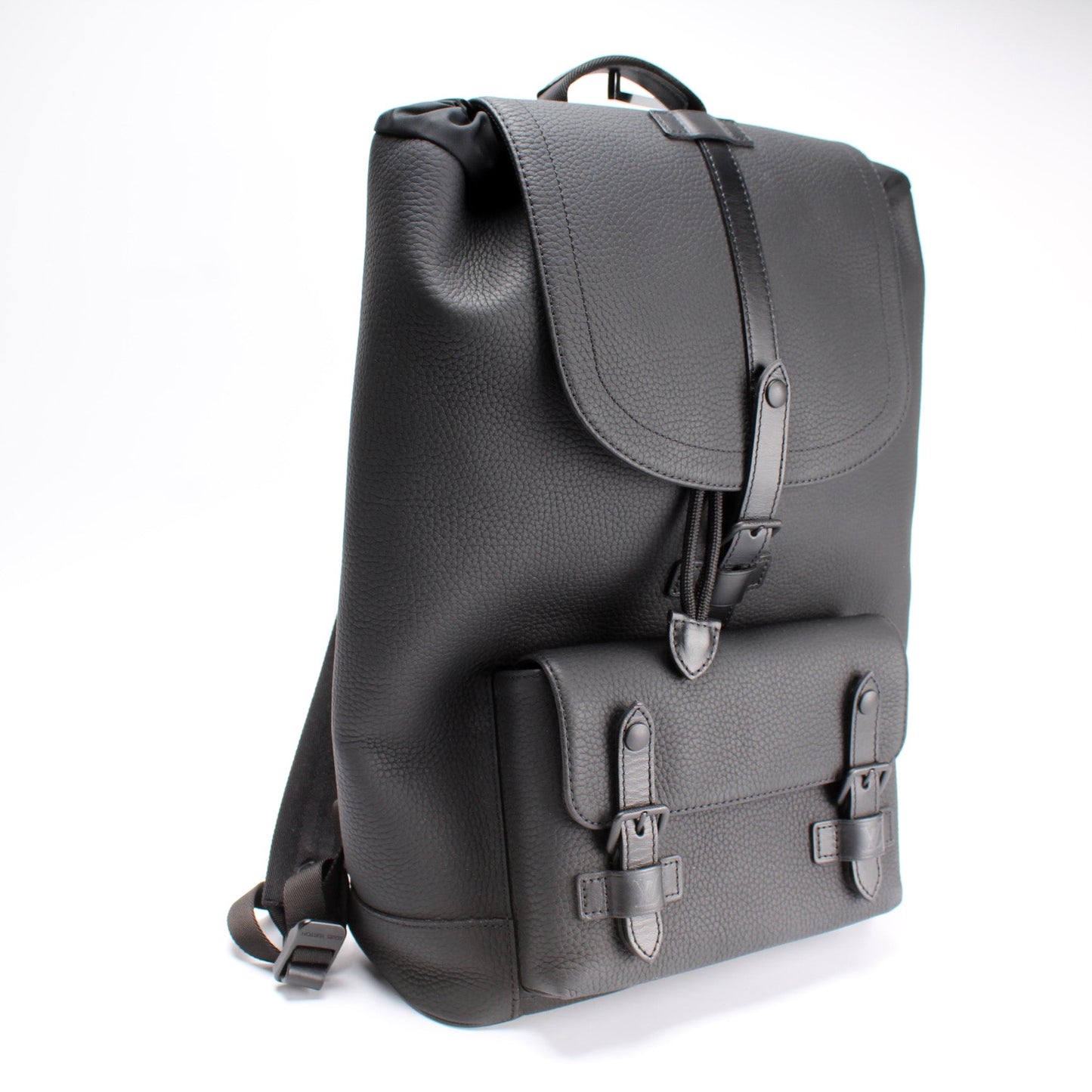 Louis Vuitton Christopher Slim Backpack Taurillon Leather