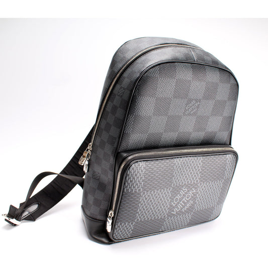 Louis Vuitton Campus Backpack Giant Damier Graphite