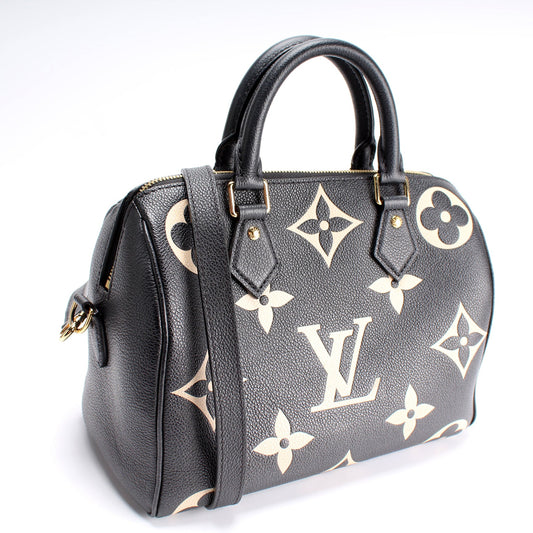 Louis Vuitton Speedy 25 Bandouliere Empreinte