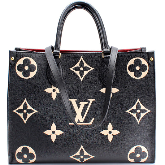Louis Vuitton ONTHEGO MM Bicolor Empreinte