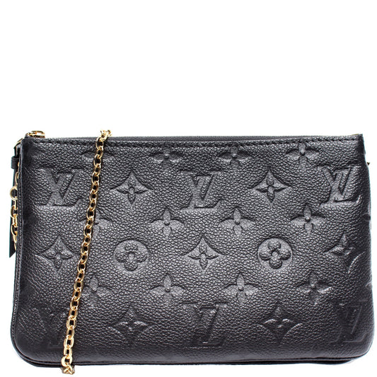 Louis Vuitton Double Zip Pochette Empreinte