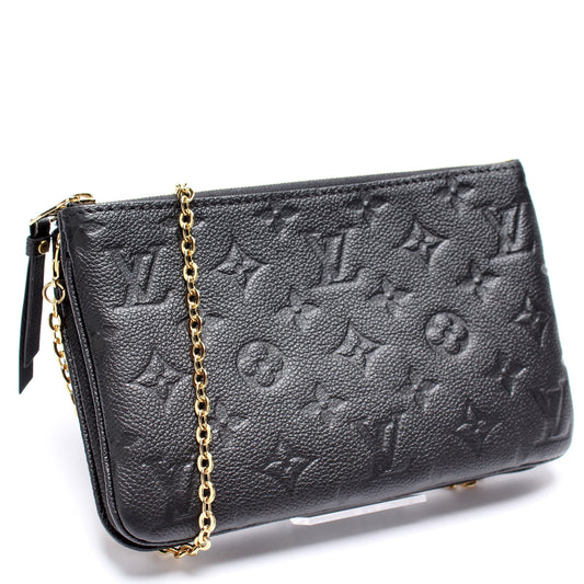 Louis Vuitton Double Zip Pochette Empreinte