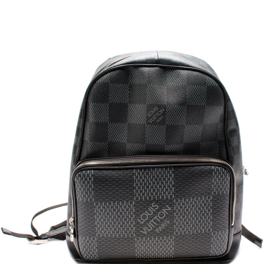 Louis Vuitton Campus Backpack Giant Damier Graphite