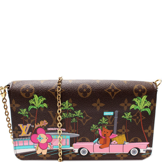 Louis Vuitton Pochette Felicie Monogram Christmas