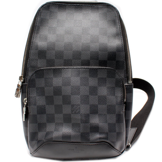 Louis Vuitton Avenue Sling Bag Damier Graphite