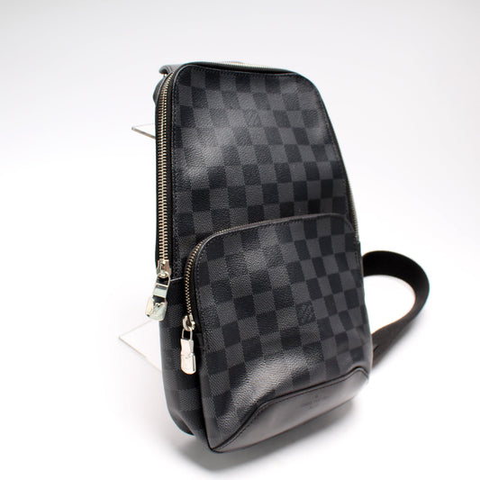 Louis Vuitton Avenue Sling Bag Damier Graphite