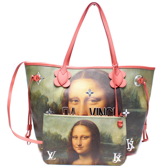 Louis Vuitton Neverfull MM With Wallet Masters Da Vinci