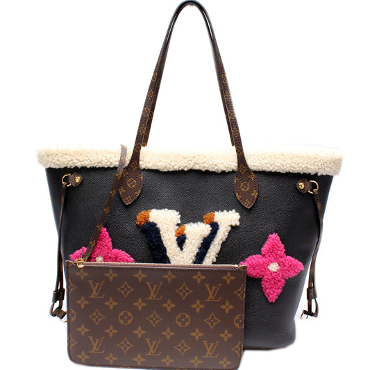 Louis Vuitton Neverfull W/Wallet MM Teddy