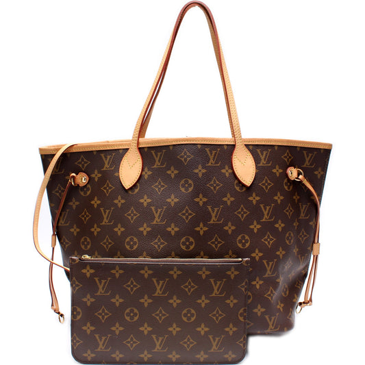 Louis Vuitton Nevefull W/Wallet MM Monogram