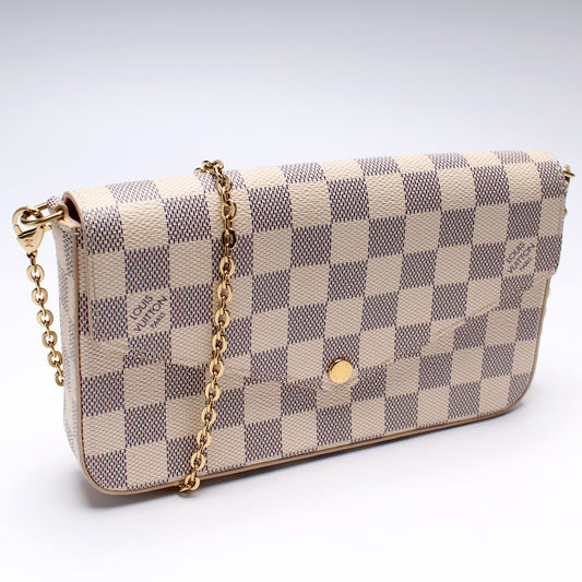 Louis Vuitton Pochette Felicie Damier Azur