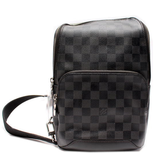 Louis Vuitton Avenue Sling Bag Damier Graphite