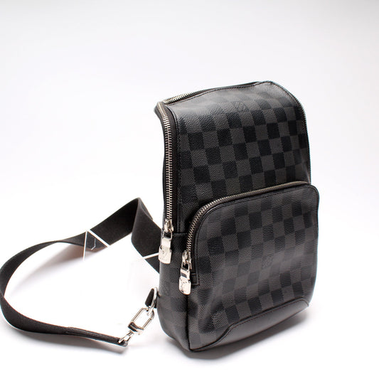 Louis Vuitton Avenue Sling Bag Damier Graphite