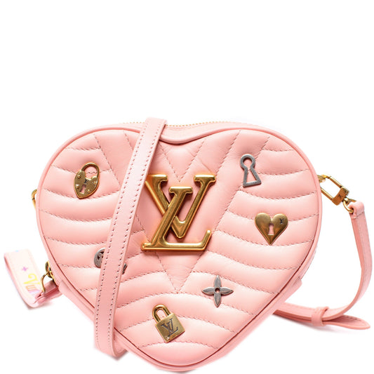 Louis Vuitton New Wave Love Lock Heart Bag