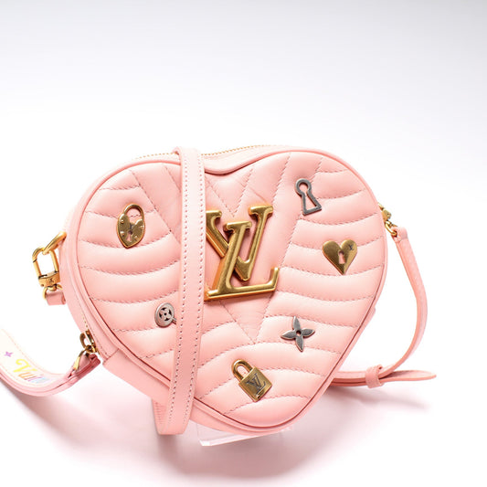Louis Vuitton New Wave Love Lock Heart Bag