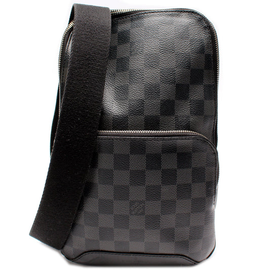 Louis Vuitton Avenue Sling Bag Damier Graphite