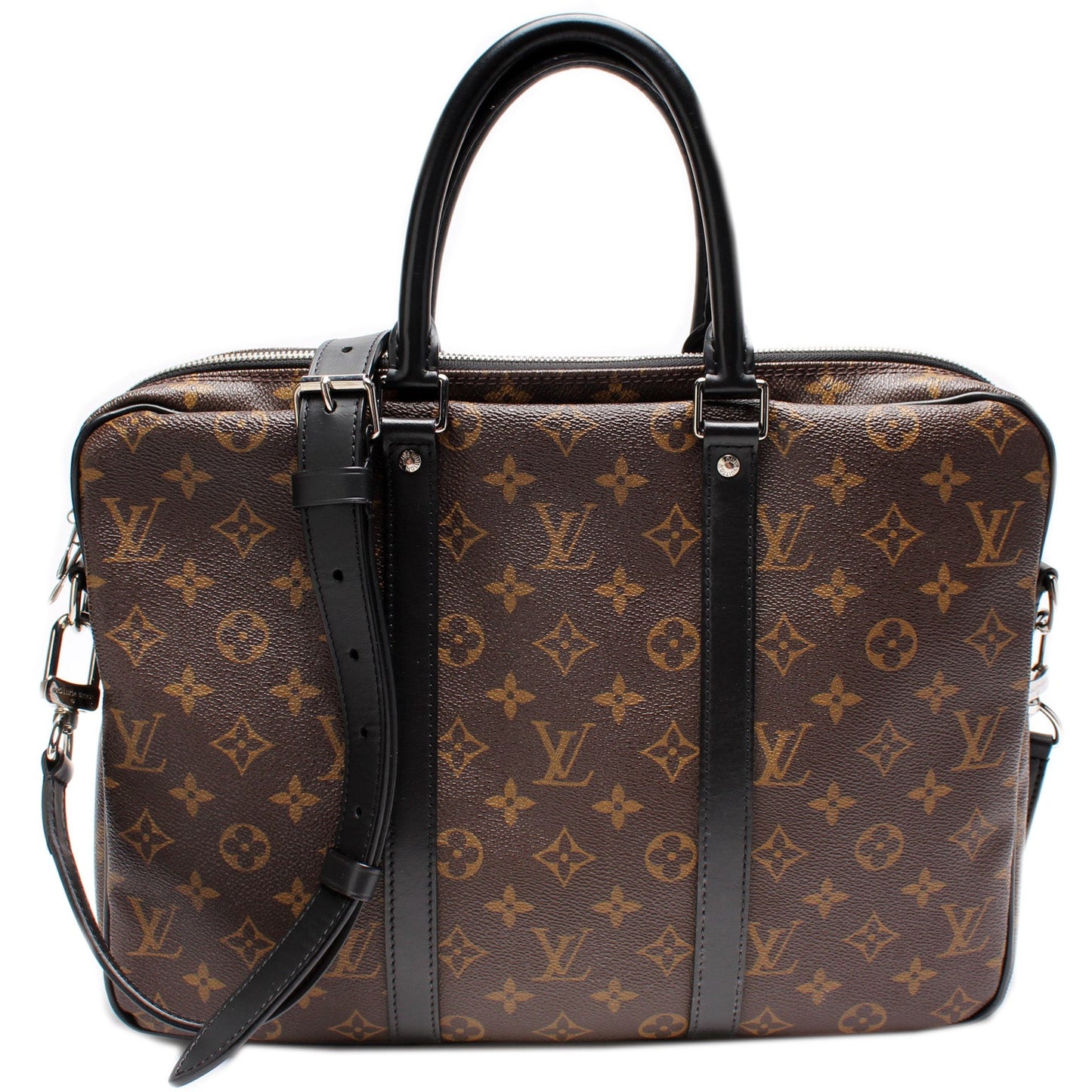 Louis Vuitton Porte Documents Voyage PM Macassar