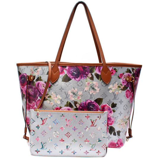 Louis Vuitton Neverfull w/Wallet Garden Capsule