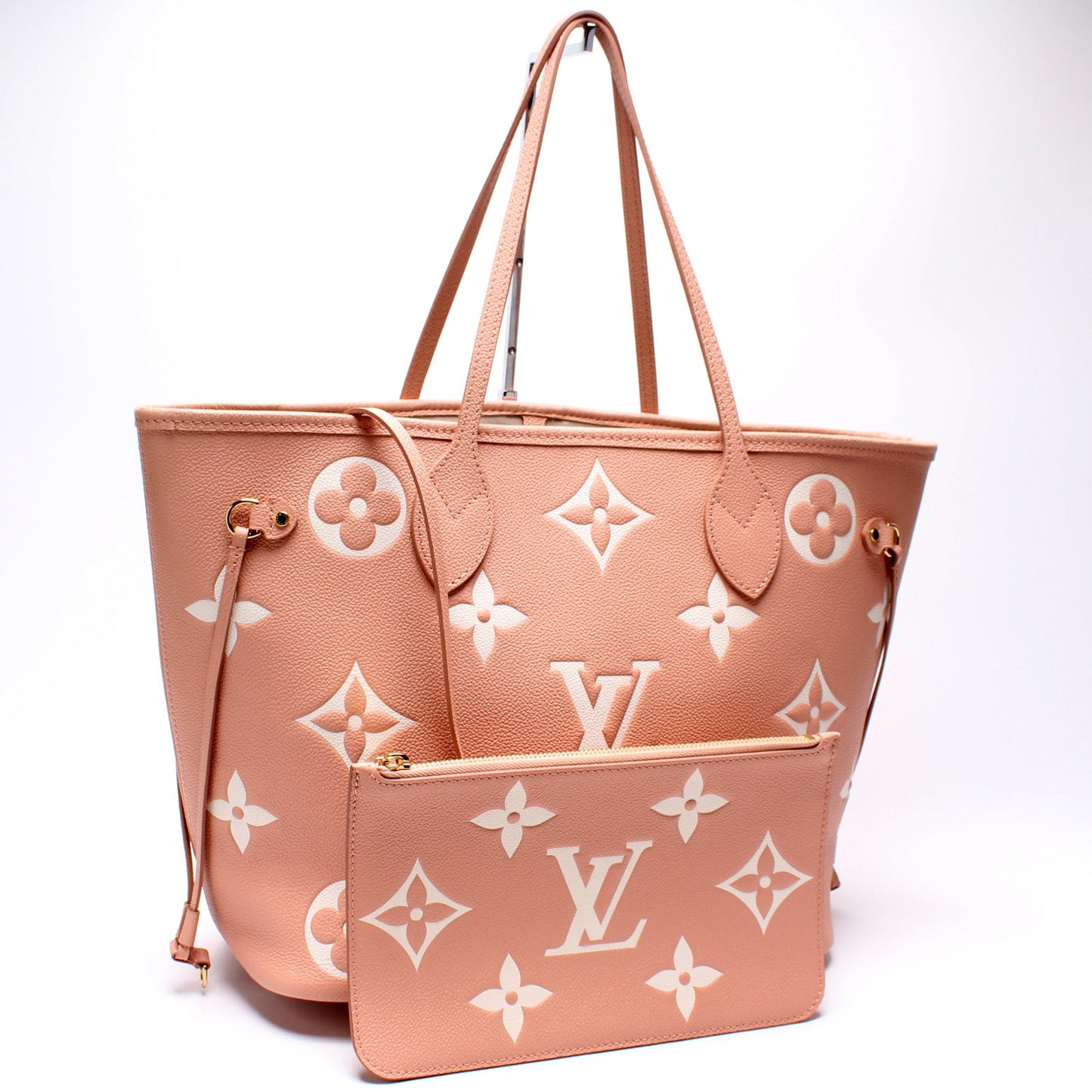 Louis Vuitton Neverfull w/ Wallet MM Bicolor Empreinte