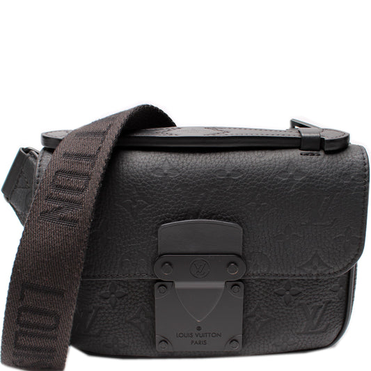 Louis Vuitton S Lock Sling Bag Taurillon Leather