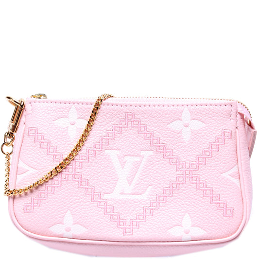 Louis Vuitton Pochette Accessories Mini Broderies Empreinte