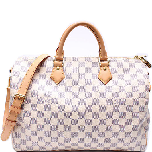 Louis Vuitton Speedy 35 Damier Azur