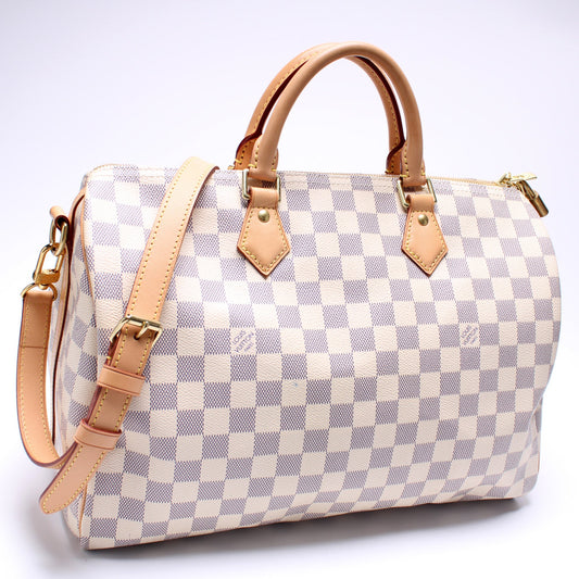 Louis Vuitton Speedy 35 Damier Azur