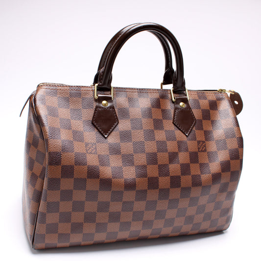 Louis Vuitton Speedy 30 Damier Ebene
