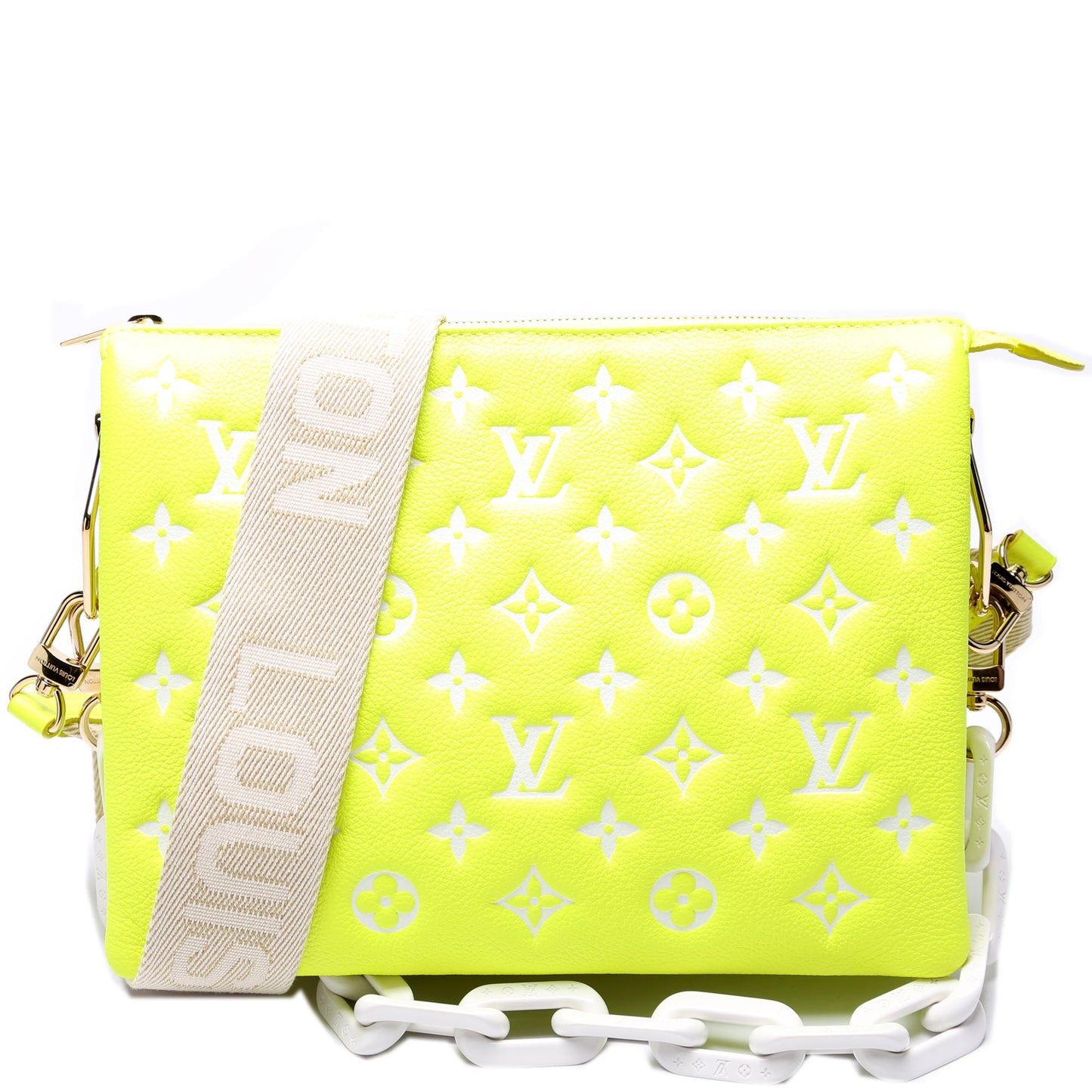 Louis Vuitton Coussin PM Match Calfskin Monogram