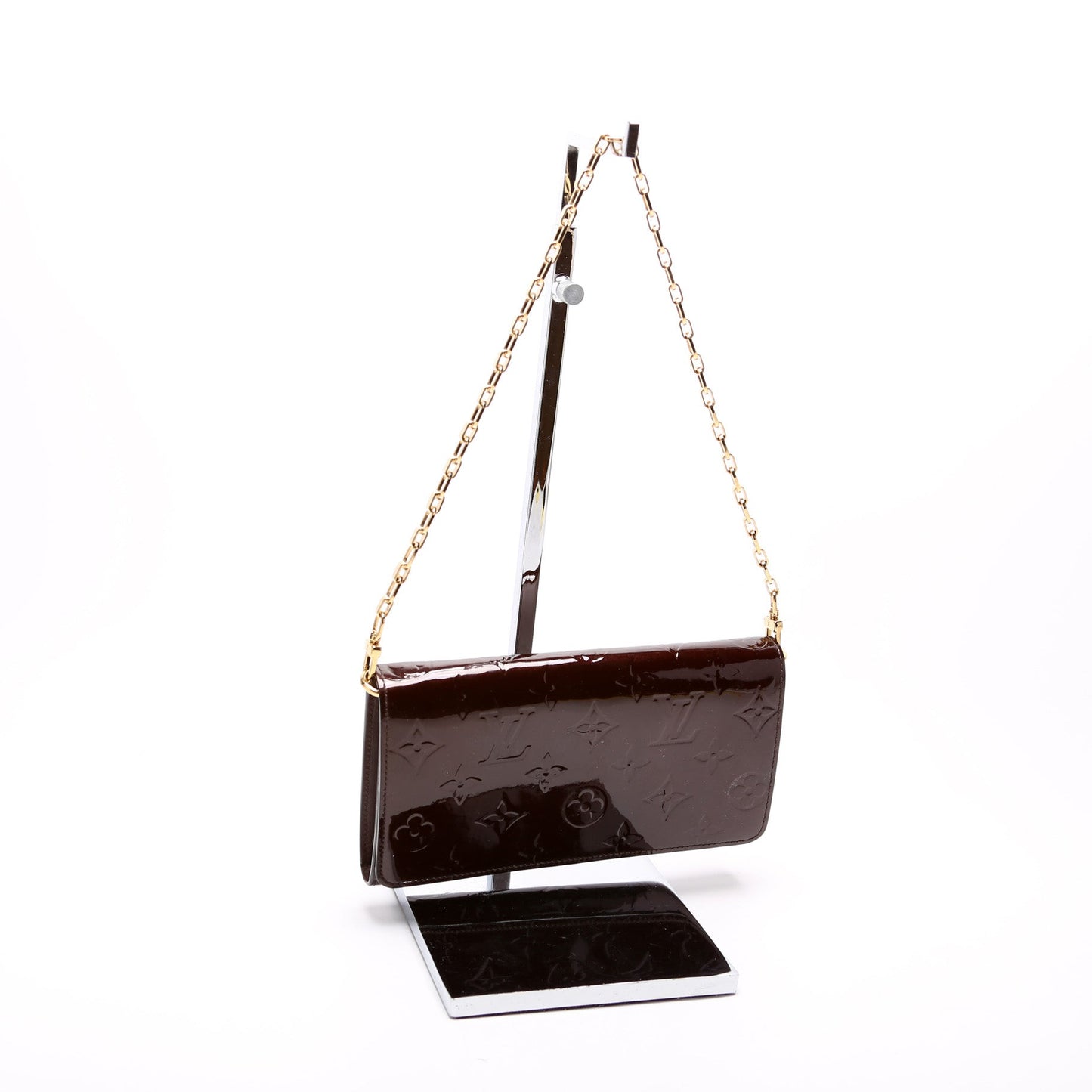 Louis Vuitton Sarah Chain Wallet Vernis