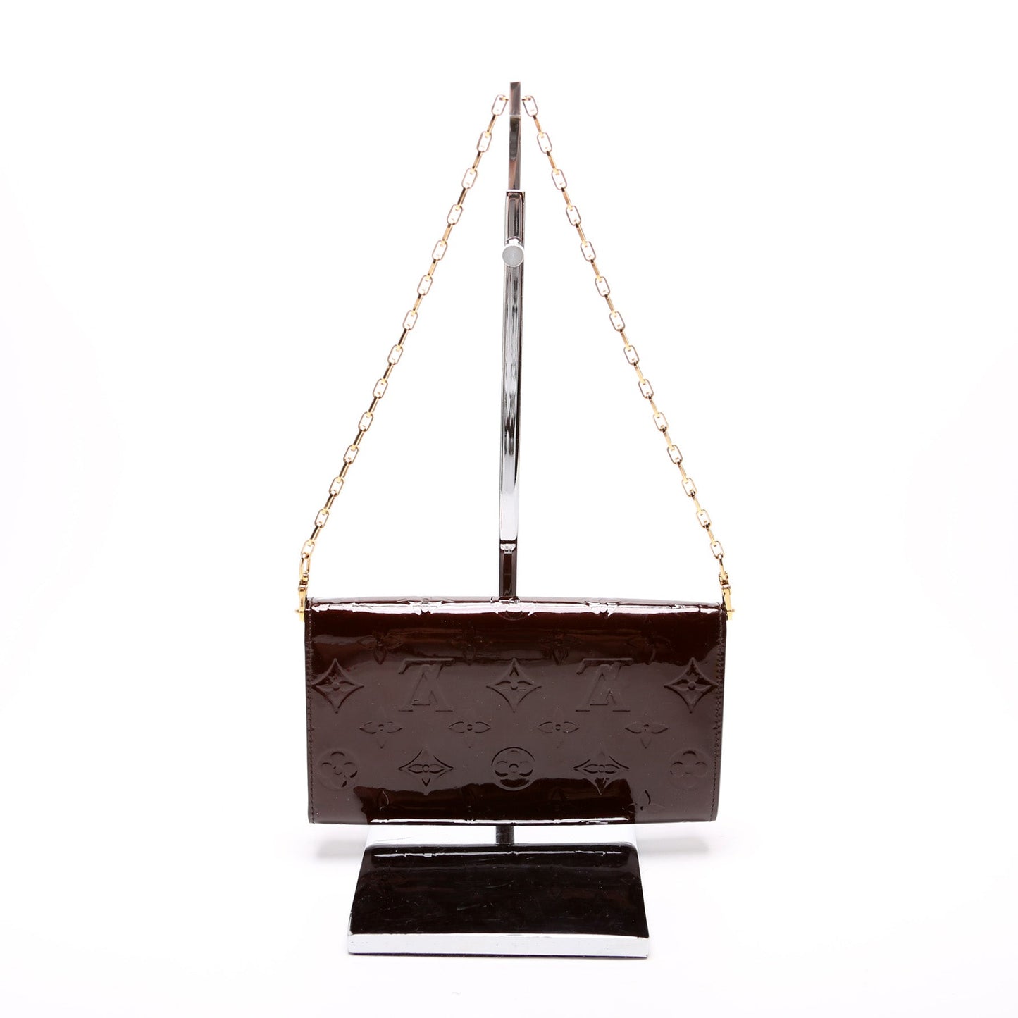 Louis Vuitton Sarah Chain Wallet Vernis