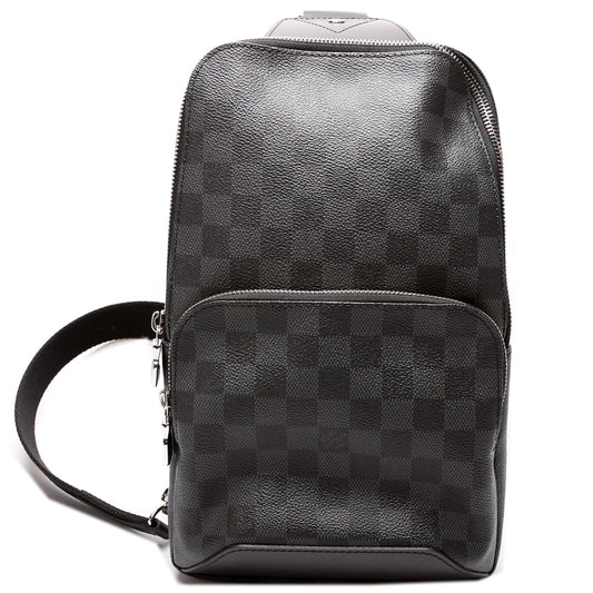 Louis Vuitton Avenue Sling Bag Damier Graphite