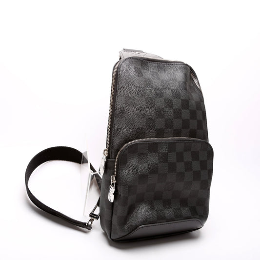 Louis Vuitton Avenue Sling Bag Damier Graphite