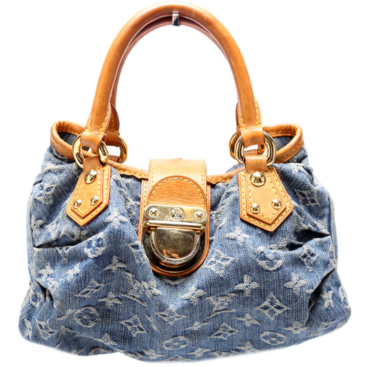 Louis Vuitton Pleaty Denim Monogram