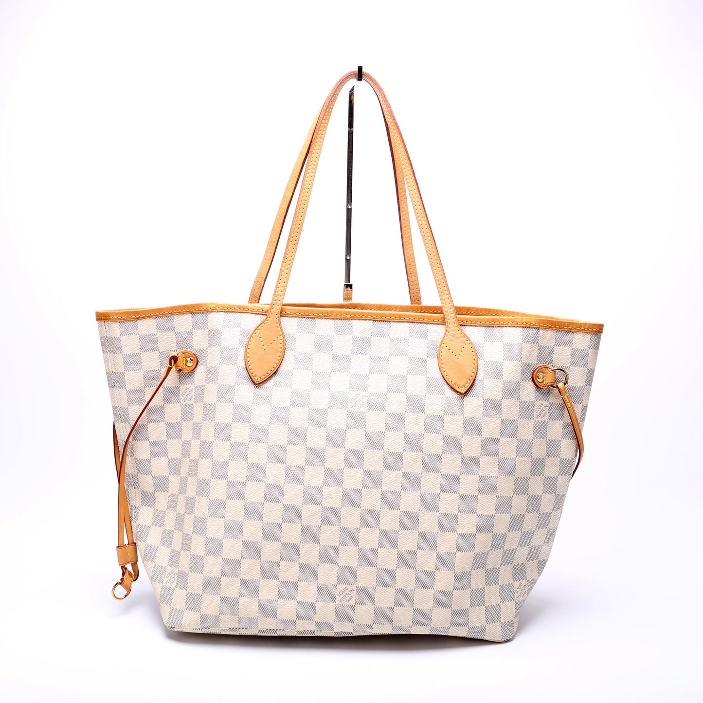 Louis Vuitton Neverfull w/Wallet MM Damier Azur
