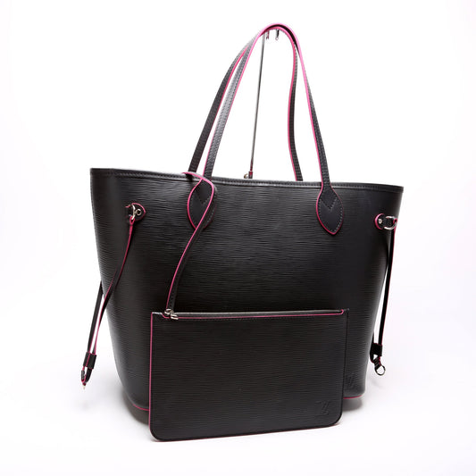 Louis Vuitton Neverfull W/Wallet MM Epi