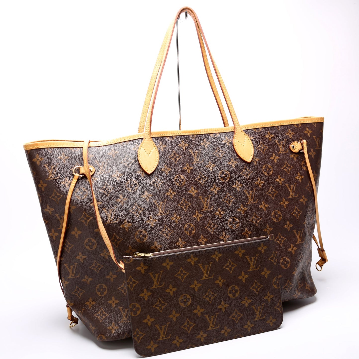 Louis Vuitton Neverfull W/Wallet GM Monogram