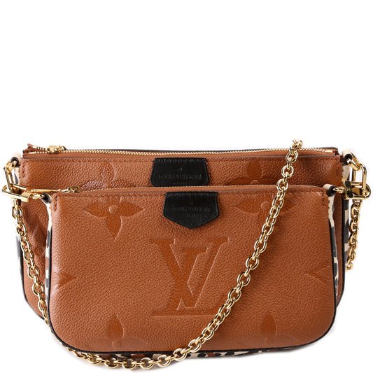 Louis Vuitton Multi Pochette Giant Empreinte Wild at Heart
