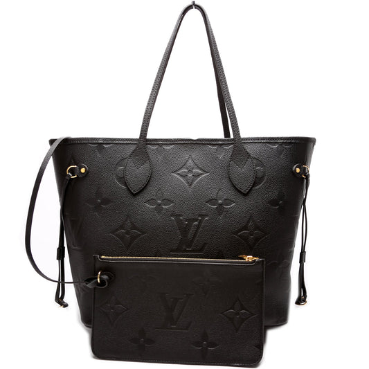 Louis Vuitton Neverfull MM W/Wallet Empreinte