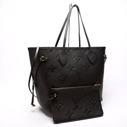 Louis Vuitton Neverfull MM W/Wallet Empreinte